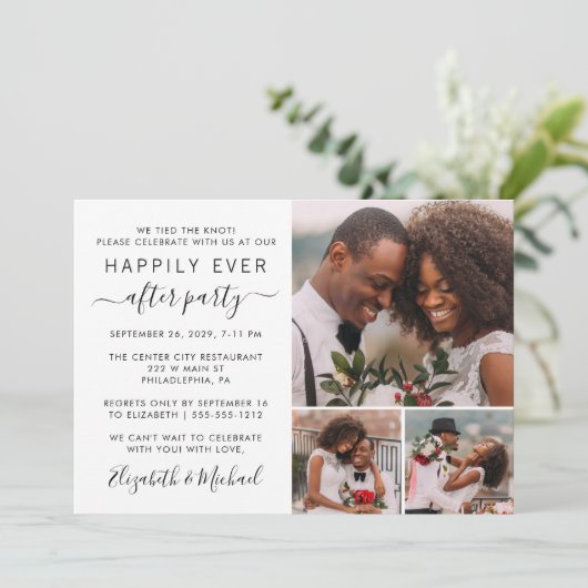 Gelukkig ooit na 3 foto-weddenschappen (Staand voorkant)