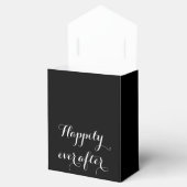 Gelukkig ooit na bruiloft gunst dozen bedankdoosjes (Geopend)