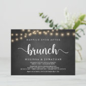 Gelukkig ooit na Brunch, Koord licht, Opkomst Kaart (Staand voorkant)