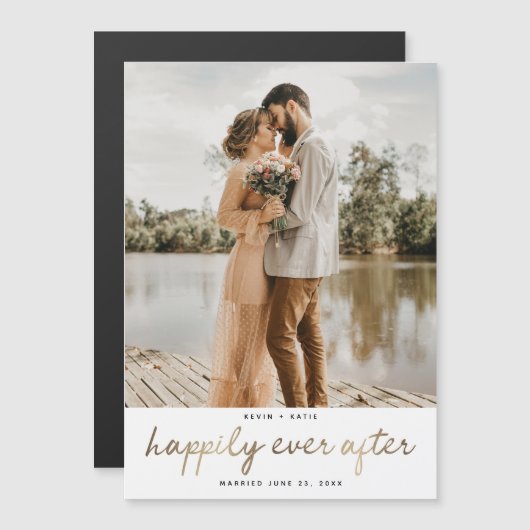 Gelukkig ooit na de aankondiging van het huwelijk (Voorkant / Achterkant)
