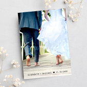 Gelukkig ooit na de blauwe ontvangst van foto's kaart