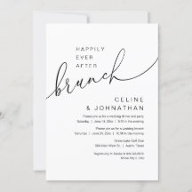 Gelukkig ooit na de brunch, bruiloft Elopement Par