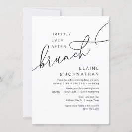 Gelukkig ooit na de brunch, bruiloft Elopement Par Kaart