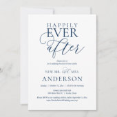 Gelukkig ooit na de brunch, bruiloft Elopement Par Kaart (Voorkant)