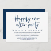 Gelukkig ooit na de Casual weddenschapsuitlooppart Kaart (Voorkant / Achterkant)