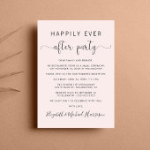 Gelukkig ooit na de Code roze van de Code QR Wedde Kaart