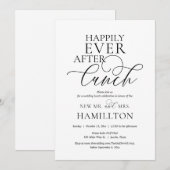 Gelukkig ooit na de feestelijke feestelijke feestd kaart (Voorkant / Achterkant)