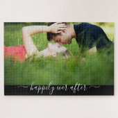 Gelukkig ooit na de foto Jigzaag Puzzle Legpuzzel (Horizontaal)