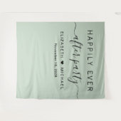 Gelukkig ooit na de Groene Sage van de Partij Wandkleed (Voorkant (horizontaal))