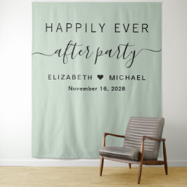 Gelukkig ooit na de Groene Sage van de Partij Wandkleed