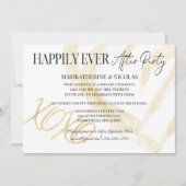 Gelukkig ooit na de hugs & Kisses Wedding Party Kaart (Voorkant)