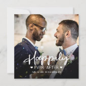 Gelukkig ooit na de kaart van de Valentijn van de  (Voorkant)