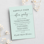 Gelukkig ooit na de ontdekking van het huwelijk do kaart