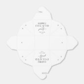 Gelukkig ooit na de Ontvangst van de bruiloft van  Bedankdoosjes (Uitgevouwen)