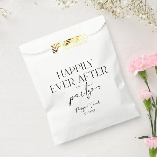 Gelukkig ooit na de Ontvangst van de bruiloft van Bedankzakje (Gezegeld)