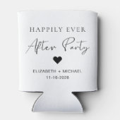 Gelukkig ooit na de Ontvangst van de bruiloft van  Blikjeskoeler (Achterkant)