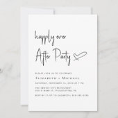 Gelukkig ooit na de Ontvangst van de bruiloft van  Kaart (Voorkant)