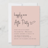 Gelukkig ooit na de Ontvangst van de bruiloft van  Kaart (Voorkant)