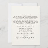 Gelukkig ooit na de ontvangst van de partijfoto va aankondiging (Achterkant)