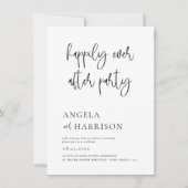 Gelukkig ooit na de ontvangst van de partijfoto va kaart (Voorkant)