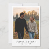 Gelukkig ooit na de ontvangst van de partijfoto va kaart (Voorkant)