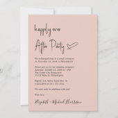 Gelukkig ooit na de ontvangst van het fotohuwelijk kaart (Voorkant)