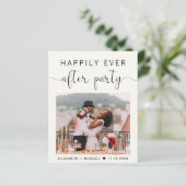 Gelukkig ooit na de ontvangst van het fotoweddensc (Staand voorkant)