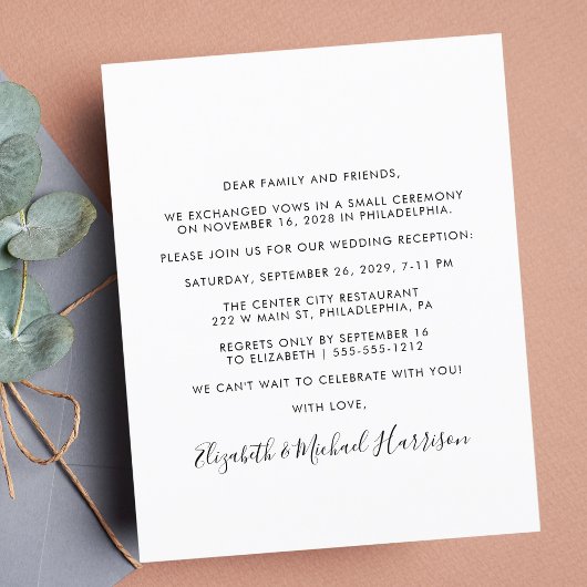 Gelukkig ooit na de ontvangst van het fotoweddensc