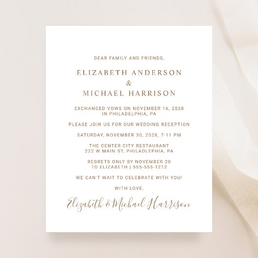 Gelukkig ooit na de ontvangst van het fotoweddensc