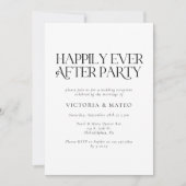 Gelukkig ooit na de Ontvangst van het Weddenschap Kaart (Voorkant)