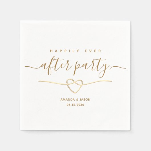 Gelukkig ooit na de Ontvangst van het Weddenschap Servet (Voorkant)