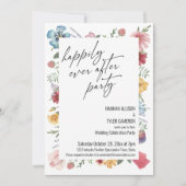 Gelukkig ooit na de ontvangst van Wilde Bloem van  Kaart (Voorkant)