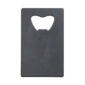 Gelukkig ooit na de roze reuzenhartbruiloft creditkaart flessenopener (Achterkant)