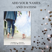 Gelukkig ooit na de Uitnodiging van de Foto Weddin