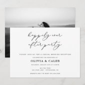 Gelukkig ooit na de uitnodiging van de Ontvanging (Voorkant / Achterkant)