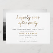 Gelukkig ooit na de uitnodiging van de Ontvanging  (Voorkant / Achterkant)