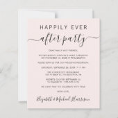 Gelukkig ooit na de Uitnodiging van de Ontvangst v (Voorkant)