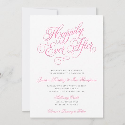 Gelukkig ooit na de Uitnodiging van de Weddenschap (Voorkant)