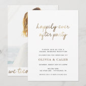 Gelukkig ooit na de uitnodiging van de Weddenschap (Voorkant / Achterkant)