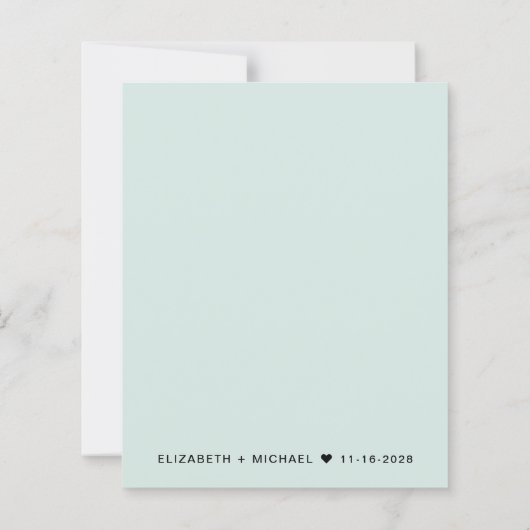 Gelukkig ooit na de Uitnodiging van het Wuwelijksh (Achterkant)