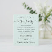 Gelukkig ooit na de Uitnodiging van het Wuwelijksh (Staand voorkant)