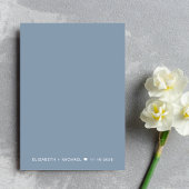 Gelukkig Ooit na de uitnodiging voor een blauwe on