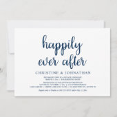 Gelukkig ooit na de uitzending van een weddenschap kaart (Voorkant)