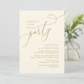 Gelukkig ooit na de uitzending van een weddenschap kaart (Staand voorkant)