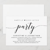 Gelukkig ooit na de uitzending van een weddenschap kaart (Voorkant / Achterkant)