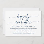 Gelukkig ooit na de uitzending van een weddenschap kaart (Voorkant)