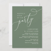 Gelukkig ooit na de uitzending van een weddenschap kaart (Voorkant)