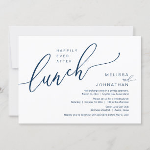 Gelukkig ooit na de weddenschapslunch kaart