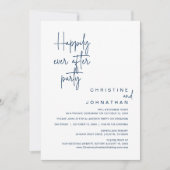 Gelukkig ooit na de wedstrijd Elopement Dinner Par Kaart (Voorkant)