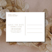 Gelukkig ooit na foto bruiloft Save the Date Aankondigingskaart